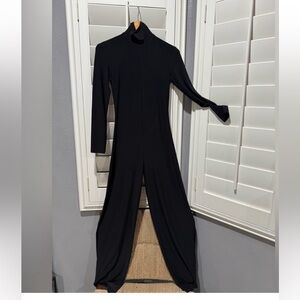 Norma Kamali Black Jumpsuit